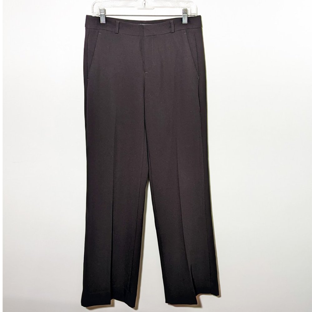 Banana Republic Wide Leg Black Pants, Mid-Rise, Blake Fit, Size 4, Worn Twice